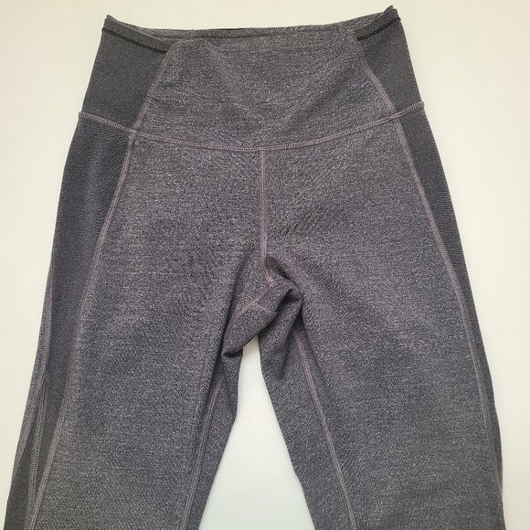 Womens 6 Lululemon Gray Legging T60416 Fast and Free ? - Picture 3 of 5